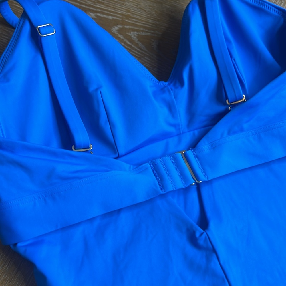 SPANX Blue Classic One Piece Swimsuit S - Picture 7 of 8
